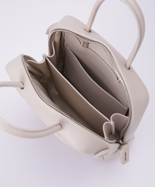 ADD CULUMN（アドカラム）の「ADD CULUMN/PUFF ショルダーバッグ（ショルダーバッグ・レディース・アイボリー/ブラック/ライトブルー・FREE）」の14枚目の写真