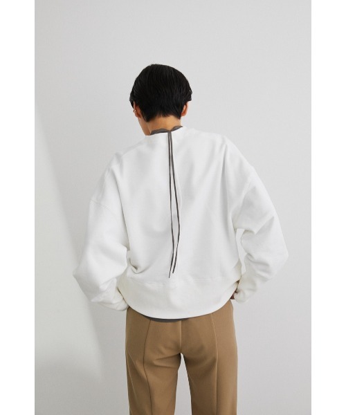 STYLEMIXER(スタイルミキサー)の「ロングリブ裏起毛スウェットトップ(スウェット・レディース・グリーン/ブラック/グレー/ホワイト・FREE)」の22枚目の写真