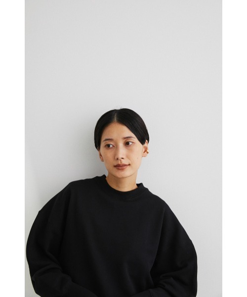 STYLEMIXER(スタイルミキサー)の「ロングリブ裏起毛スウェットトップ(スウェット・レディース・グリーン/ブラック/グレー/ホワイト・FREE)」の6枚目の写真