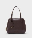 CHARLES & KEITH的「エノラ テクスチャードダブルハンドルストラクチャードバッグ / Enola Textured Double Handle Structured Bag（手提包）」