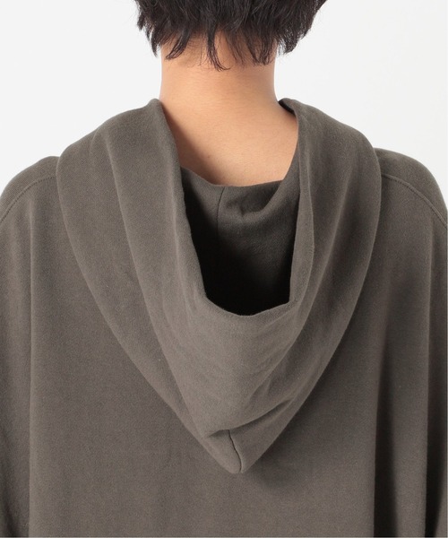 FRAMeWORK（フレームワーク）の「スウェットフードポンチョ◆（パーカー・レディース・チャコールグレー/ベージュ/キャメル・FREE）」の20枚目の写真