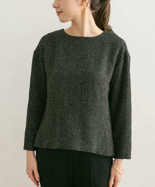 URBAN RESEARCH(アーバンリサーチ)の「ツイードフレアプルオーバー(Tシャツ/カットソー・レディース・ブラック/ネイビー/ホワイト系その他・FREE)」の22枚目の写真