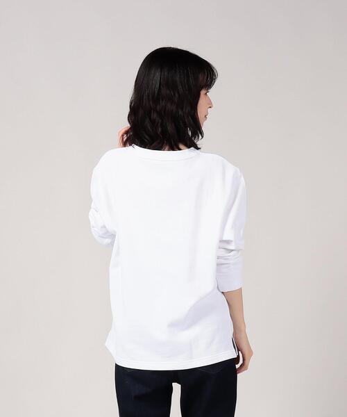 To b. by agnes b.(トゥービーバイアニエスベー)の「WEB限定 WS42 To b. × BEAUTY&YOUTH コラボ スウェット(スウェット・レディース・ホワイト・FREE)」の2枚目の写真