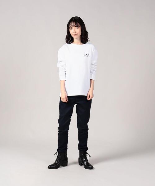 To b. by agnes b.(トゥービーバイアニエスベー)の「WEB限定 WS42 To b. × BEAUTY&YOUTH コラボ スウェット(スウェット・レディース・ホワイト・FREE)」の4枚目の写真