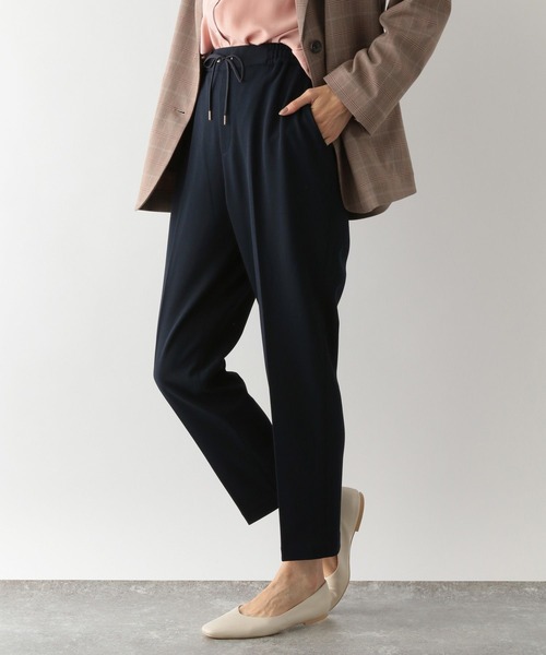 GLOBAL WORK（グローバルワーク）の「スゴラクカットイージーパンツ/262002（スラックス・レディース・グリーン/ブラウン系その他6/イエロー系その他4/オレンジ系その他6/ブラック/グリーン系その他6/ダークグレー/オレンジ系その他3/グリーン系その他7/ピンク/ネイビー・MEDIUM/LARGE）」の18枚目の写真