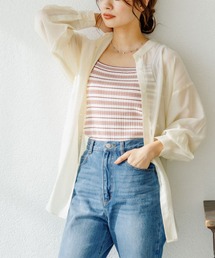 mysty woman | シアールーズチュニックシャツ 271085(シャツ/ブラウス)