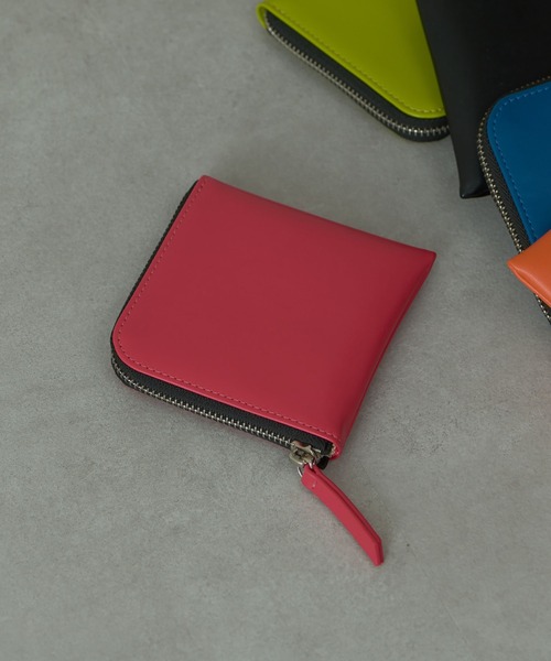 COLONY 2139（コロニートゥーワンスリーナイン）の「L字型ZIP財布（財布・レディース・ブラック/ピンク/イエロー/オレンジ/ブルー・FREE）」の4枚目の写真