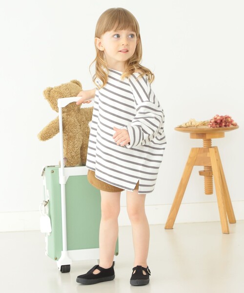 こども ビームス（コドモビームス）の「La Cadena / 別注 SANDALIA T-ストラップ シューズ（17.5～21.5cm）（スニーカー・キッズ・ブラック・22cm/18cm/20cm/21cm/18.5cm/20.5cm/17cm）」の8枚目の写真