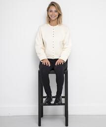 agnes b.（アニエスベー）の「M412 CARDIGAN カーディガンプレッション Bio　[Made in France]（カーディガン/ボレロ）」