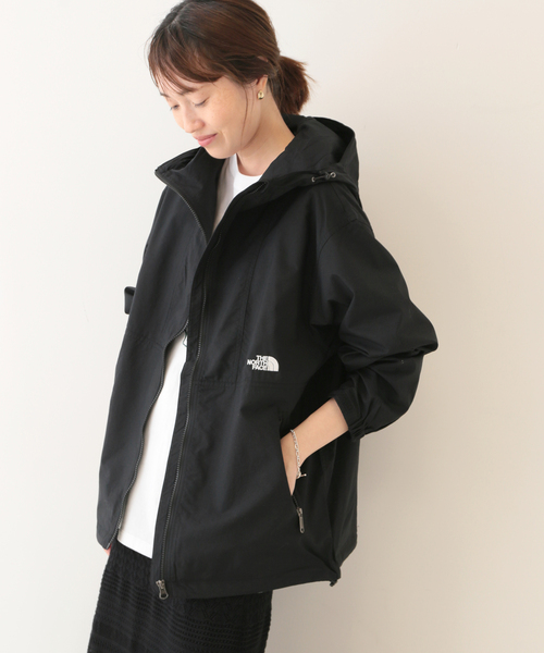 SLOBE IENA（スローブイエナ）の「【THE NORTH FACE/ノースフェイス】Compact ジャケット◆（ブルゾン・レディース・ブラック/ベージュ系その他/エメラルドブルー/グリーン・38）」の11枚目の写真