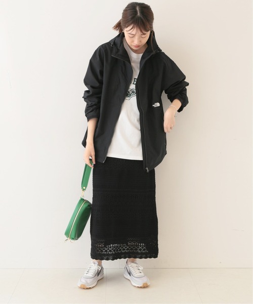 SLOBE IENA（スローブイエナ）の「【THE NORTH FACE/ノースフェイス】Compact ジャケット◆（ブルゾン・レディース・ブラック/ベージュ系その他/エメラルドブルー/グリーン・38）」の13枚目の写真