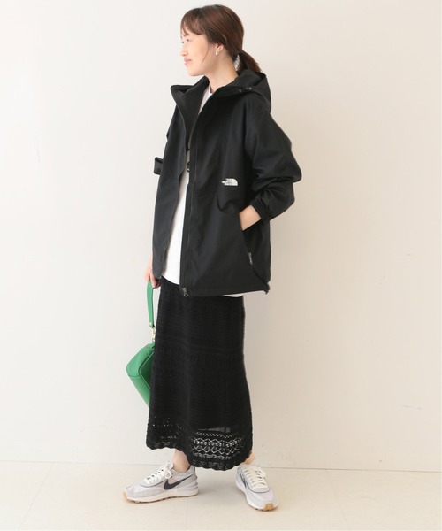 SLOBE IENA（スローブイエナ）の「【THE NORTH FACE/ノースフェイス】Compact ジャケット◆（ブルゾン・レディース・ブラック/ベージュ系その他/エメラルドブルー/グリーン・38）」の14枚目の写真