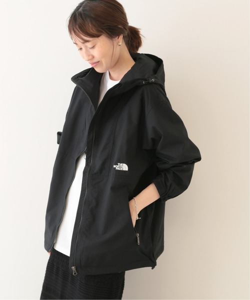 SLOBE IENA（スローブイエナ）の「【THE NORTH FACE/ノースフェイス】Compact ジャケット◆（ブルゾン・レディース・ブラック/ベージュ系その他/エメラルドブルー/グリーン・38）」の16枚目の写真