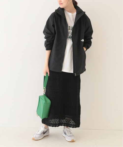 SLOBE IENA（スローブイエナ）の「【THE NORTH FACE/ノースフェイス】Compact ジャケット◆（ブルゾン・レディース・ブラック/ベージュ系その他/エメラルドブルー/グリーン・38）」の20枚目の写真