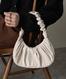 Riberry | ラウンドギャザーバッグ(ハンドバッグ)