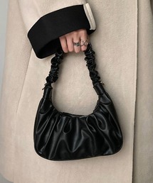 Riberry | ラウンドギャザーバッグ(ハンドバッグ)