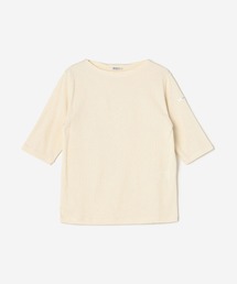 ORCIVAL | ORCIVAL | ボートネック5分袖リブTシャツ WOMEN(Tシャツ/カットソー)