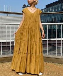 CIAOPANIC | 80ボイルティアードノースリワンピース(ワンピース)