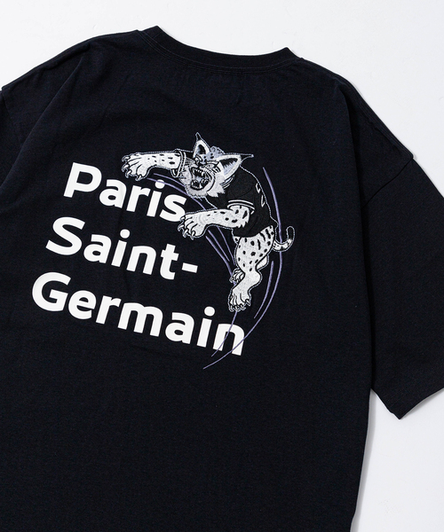 EDIFICE(エディフィス)の「【Paris Saint-Germain】ハンティング ジェルマン刺繍 Tシャツ(Tシャツ/カットソー・メンズ・ブラック/カーキ/ホワイト・MEDIUM/LARGE/SMALL/FREE)」の2枚目の写真