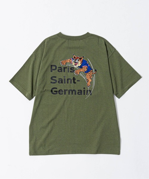 EDIFICE(エディフィス)の「【Paris Saint-Germain】ハンティング ジェルマン刺繍 Tシャツ(Tシャツ/カットソー・メンズ・ブラック/カーキ/ホワイト・MEDIUM/LARGE/SMALL/FREE)」の12枚目の写真