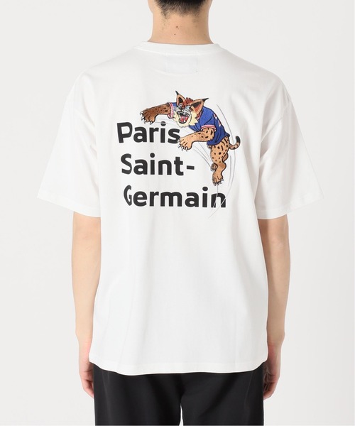 EDIFICE(エディフィス)の「【Paris Saint-Germain】ハンティング ジェルマン刺繍 Tシャツ(Tシャツ/カットソー・メンズ・ブラック/カーキ/ホワイト・MEDIUM/LARGE/SMALL/FREE)」の15枚目の写真