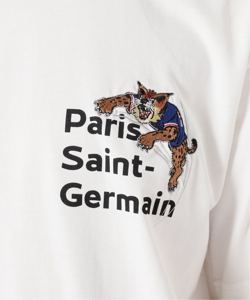 EDIFICE(エディフィス)の「【Paris Saint-Germain】ハンティング ジェルマン刺繍 Tシャツ(Tシャツ/カットソー・メンズ・ブラック/カーキ/ホワイト・MEDIUM/LARGE/SMALL/FREE)」の22枚目の写真