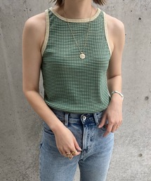 y/m by misato | ランダムリブアメスリタンクトップ(タンクトップ)