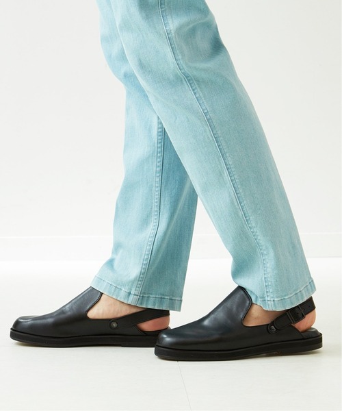 HERISSON（エリソン）の「【HERISSON / エリソン】トゥキャップサンダル ”Made in Japan”（サンダル・メンズ・ブラック・26/27/28）」の4枚目の写真