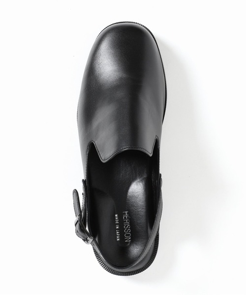 HERISSON（エリソン）の「【HERISSON / エリソン】トゥキャップサンダル ”Made in Japan”（サンダル・メンズ・ブラック・26/27/28）」の7枚目の写真