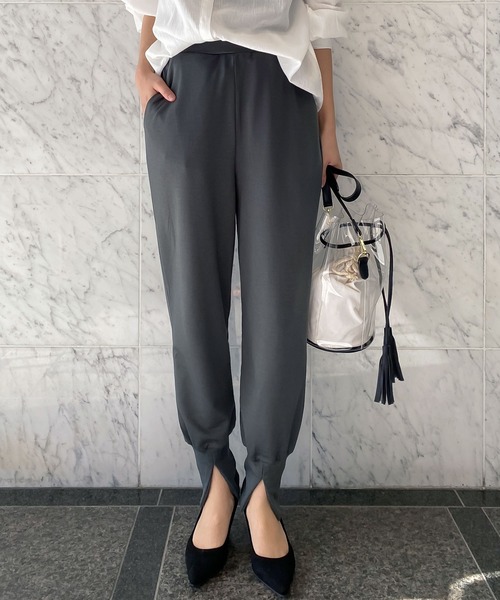 KOBE LETTUCE（コウベレタス）の「裾スリットジョガーパンツ