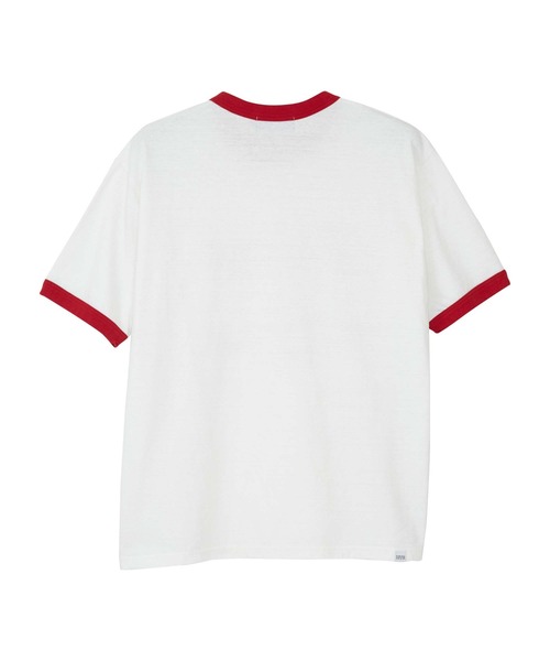 HYSTERIC GLAMOUR（ヒステリックグラマー）の「PARADISE CLUB Tシャツ（Tシャツ/カットソー・メンズ・ホワイト×ブラック/ホワイト×ブルー/ホワイト×レッド・SMALL/MEDIUM/LARGE/X-LARGE）」の6枚目の写真