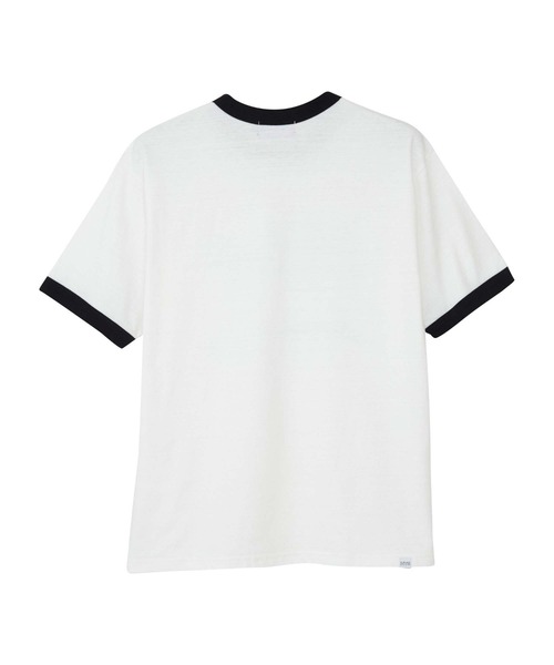 HYSTERIC GLAMOUR（ヒステリックグラマー）の「PARADISE CLUB Tシャツ（Tシャツ/カットソー・メンズ・ホワイト×ブラック/ホワイト×ブルー/ホワイト×レッド・SMALL/MEDIUM/LARGE/X-LARGE）」の4枚目の写真