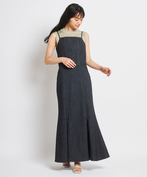Feroux（フェルゥ）の「【洗える】ハイネック ノースリーブ ニット（ニット/セーター・レディース・ホワイト系/ブラック系/ベージュ系/ライトグリーン系・2）」の14枚目の写真