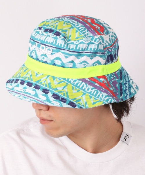 LRG（エルアールジー）の「LRG バケットハット（ハット・メンズ・ブルー/ブラック・FREE）」の4枚目の写真