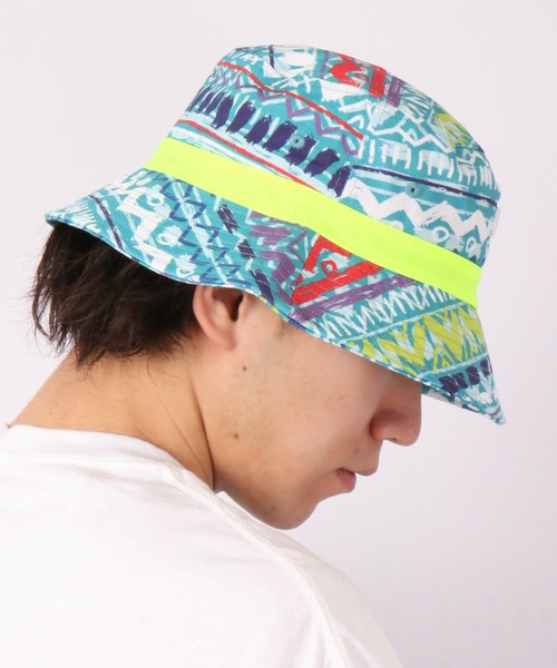 LRG（エルアールジー）の「LRG バケットハット（ハット・メンズ・ブルー/ブラック・FREE）」の5枚目の写真