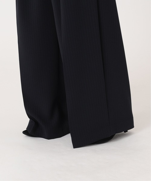 journal standard L'essage（ジャーナルスタンダードレサージュ）の「ライトトロダブルタックワイドパンツ（その他パンツ・レディース・チャコールグレー/ネイビー・38/36）」の12枚目の写真