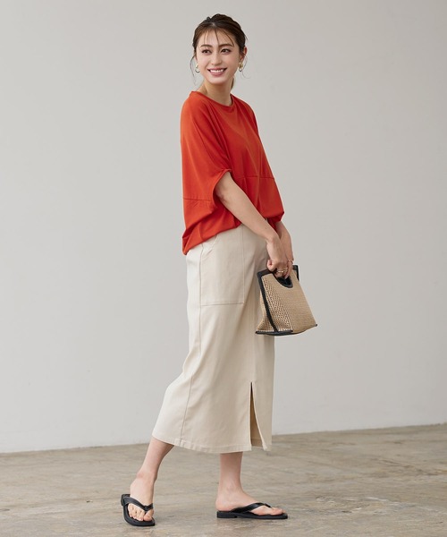 KOBE LETTUCE（コウベレタス）の「トングフラットステッチサンダル（サンダル・レディース・ホワイト/ブラック/ブラウン/キャメル・LL/S/M/L）」の7枚目の写真