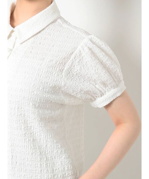 merry jenny（メリージェニー）の「パフスリーブチャイナブラウス（シャツ/ブラウス・レディース・ブラック/オフホワイト・FREE）」の17枚目の写真