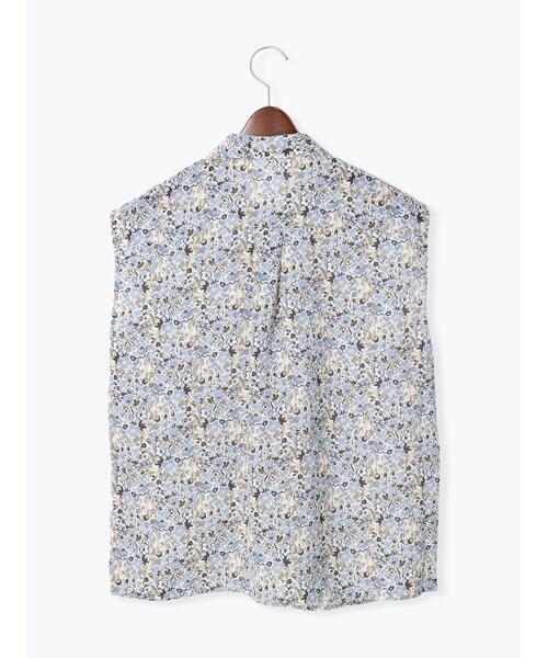 Te chichi（テチチ）の「小花柄シャツ衿ブラウス（シャツ/ブラウス・レディース・ブラック/オフホワイト・ﾌﾘ-）」の20枚目の写真