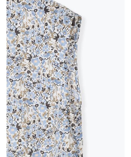 Te chichi（テチチ）の「小花柄シャツ衿ブラウス（シャツ/ブラウス・レディース・ブラック/オフホワイト・ﾌﾘ-）」の22枚目の写真