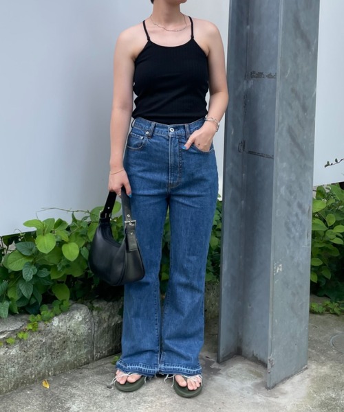 CIAOPANIC（チャオパニック）の「2WAYアメスリパット付きキャミソール（キャミソール・レディース・ブラック/オフホワイト/ピンク/グリーン・FREE）」の14枚目の写真