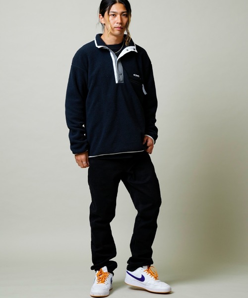 Columbia（コロンビア）の「columbia/コロンビア フリーストレーナー/ハーフオープン スタンドネック/ヘルベティアハーフスナップフリース AM0371（その他トップス・メンズ・ベージュ/ブラック/マルチ・M/L）」の7枚目の写真