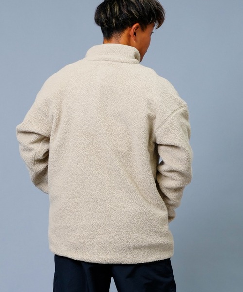 Columbia（コロンビア）の「columbia/コロンビア フリーストレーナー/ハーフオープン スタンドネック/ヘルベティアハーフスナップフリース AM0371（その他トップス・メンズ・ベージュ/ブラック/マルチ・M/L）」の11枚目の写真