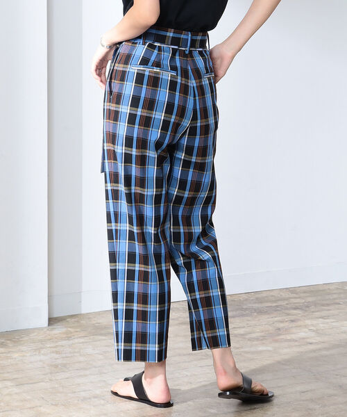 Demi-Luxe BEAMS(デミルクス ビームス)の「Demi-Luxe BEAMS / カラー チェック パンツ(その他パンツ・レディース・その他5/その他7・38/36)」の9枚目の写真