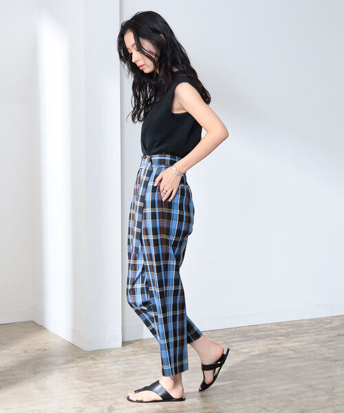 Demi-Luxe BEAMS(デミルクス ビームス)の「Demi-Luxe BEAMS / カラー チェック パンツ(その他パンツ・レディース・その他5/その他7・38/36)」の12枚目の写真