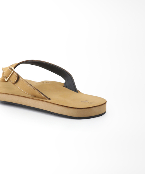 EL NIDO FLIPS（エルニドフリップス）の「【EL NIDO FLIPS / エル ニド フリップス】 カーフヌバックバックルビーチサンダル（サンダル・メンズ・ブラウン系その他/ブラック・37/39/38/36/40/41/42）」の6枚目の写真