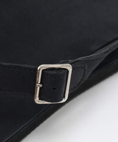 EL NIDO FLIPS（エルニドフリップス）の「【EL NIDO FLIPS / エル ニド フリップス】 カーフヌバックバックルビーチサンダル（サンダル・メンズ・ブラウン系その他/ブラック・37/39/38/36/40/41/42）」の9枚目の写真