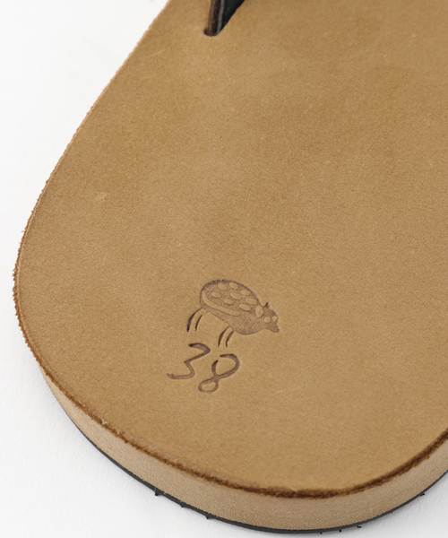 EL NIDO FLIPS（エルニドフリップス）の「【EL NIDO FLIPS / エル ニド フリップス】 カーフヌバックバックルビーチサンダル（サンダル・メンズ・ブラウン系その他/ブラック・37/39/38/36/40/41/42）」の12枚目の写真