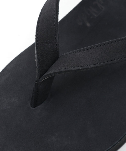 EL NIDO FLIPS（エルニドフリップス）の「【EL NIDO FLIPS / エル ニド フリップス】 カーフヌバックバックルビーチサンダル（サンダル・メンズ・ブラウン系その他/ブラック・37/39/38/36/40/41/42）」の14枚目の写真