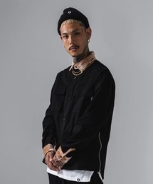 EXAMPLE ROSE CRCLE SIDE ZIP SHIRTS